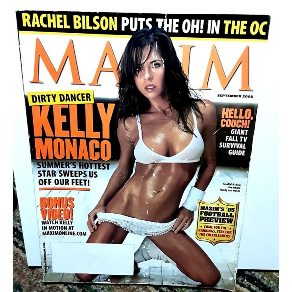 Maxim Magazine September 2005 Kelly Monaco